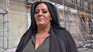 Ashley Cumstar Strassen Casting und Anal gefickt in ihr enges Arschloch